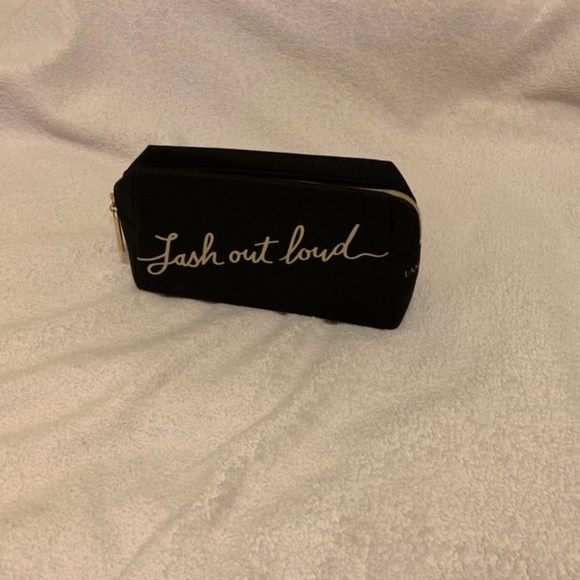 Lancome Black Lash Out Loud Cosmetic Bag - Picture 2 of 12